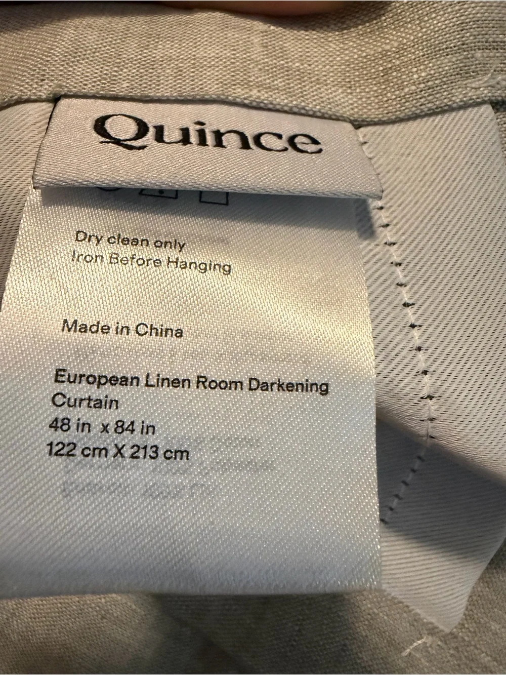 Quince soft linen